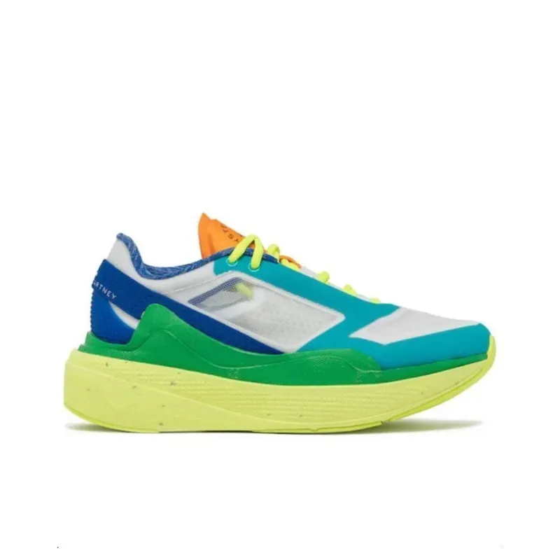 Adidas Asmc Earthlight Stella McCartnery Footwear White Rich Green Solar Yellow Women's-1