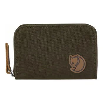 Fjallraven Polyester Handbag Card Holder Document Wallet Regular Unisex Black Olive