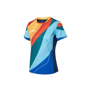 LiNing T Shirt Women's Mango Orange Yellow