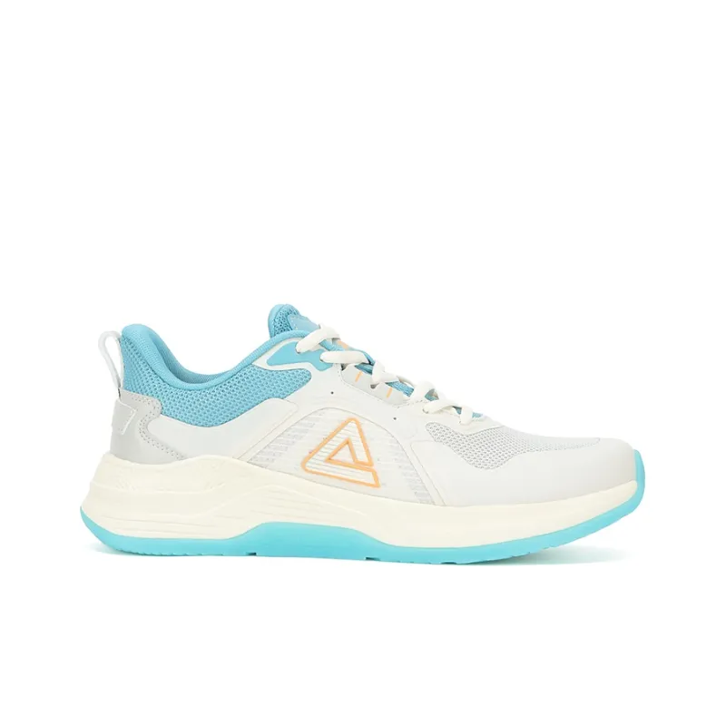 PEAK Full Arch Taichi Midsole Long Stand Shoes 2.0 Cushioning Lightweight Rebound Low Top Running Shoes Men's Ecru-1