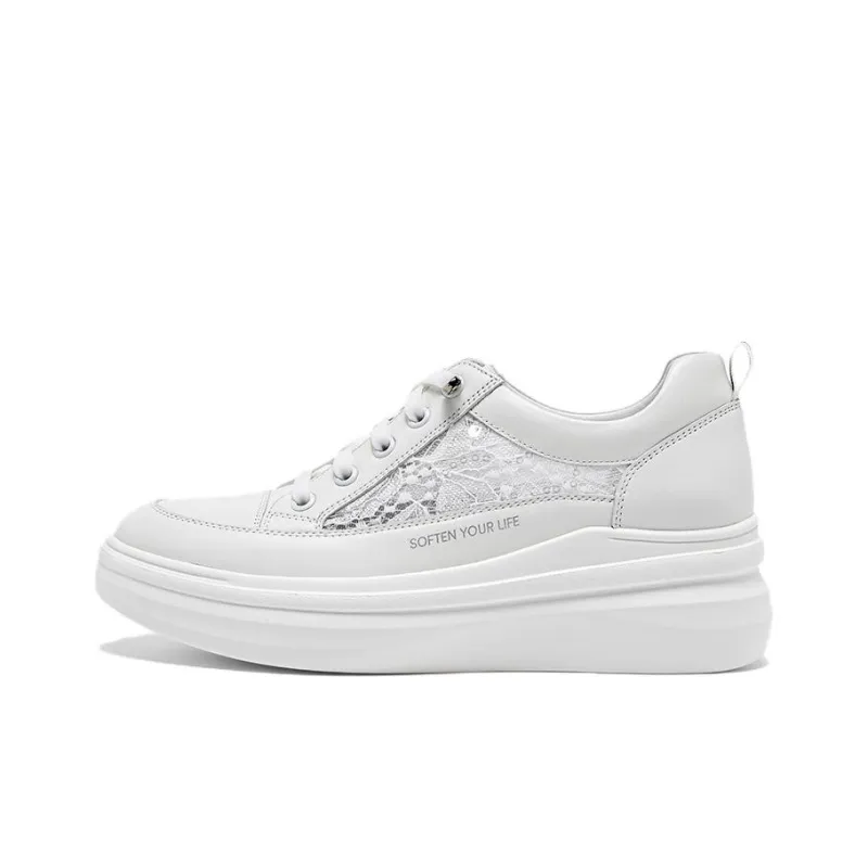 BASTO Skateboard Shoes Women's Low Top Solid Color-0