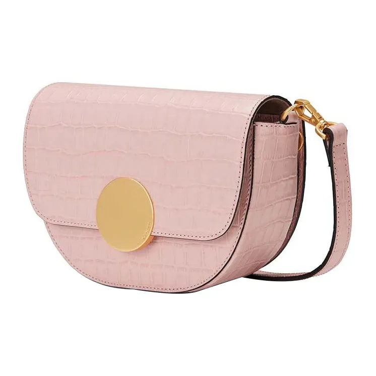 ORYANY Leather Saddle Bag Shoulder Bag Crossbody Bag Women's Vintage Pink-1