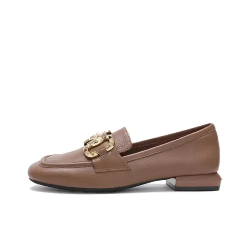 Satchi Loafers Women's Caramel