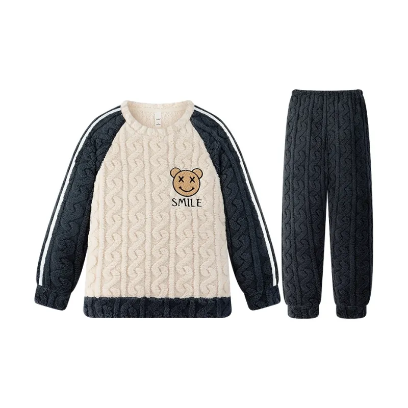 William Pajama Set Men's Fleece Men-0