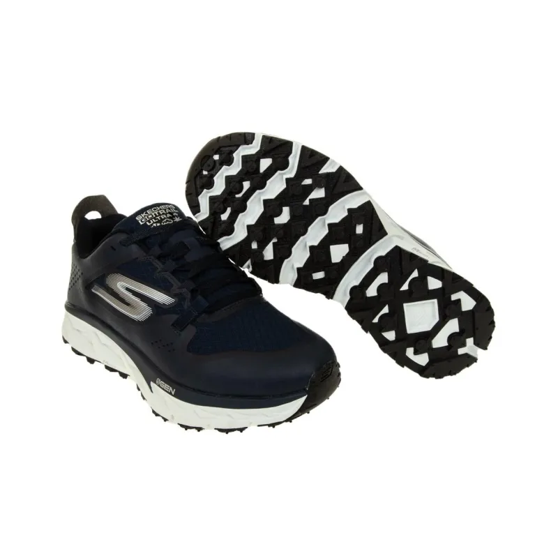 Skechers Go Trail Ultra 4 Go Dri Cushioning Wear-Resistant Low-Top Running Shoes Men's Black-3