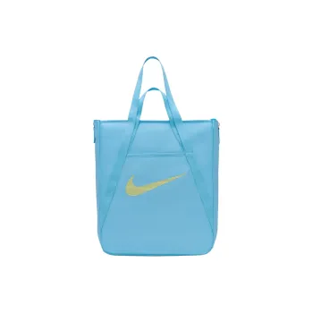 Nike Polyester Tote Bag Shopping Bag Shoulder Bag Handbag Unisex Water Bottle Seat Blue With Light Laser Orange