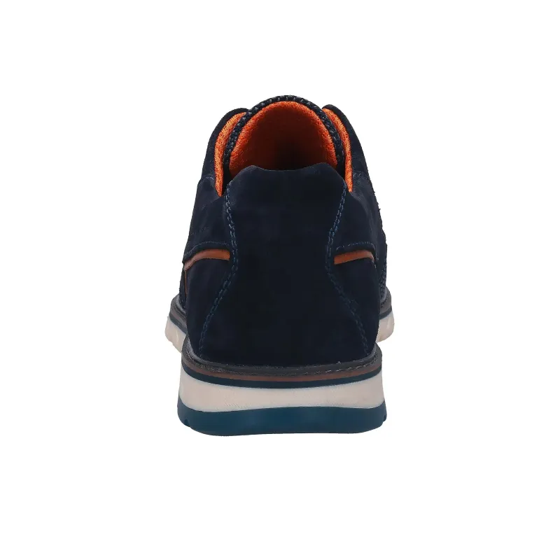Bugatti Low-Top Casual Shoes Men's Marine Blue-3