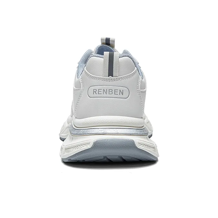 RENBEN Cushioning, Slip Resistant, Abrasion Resistant, Waterproof Low Top Chunky Sneakers Women's-10