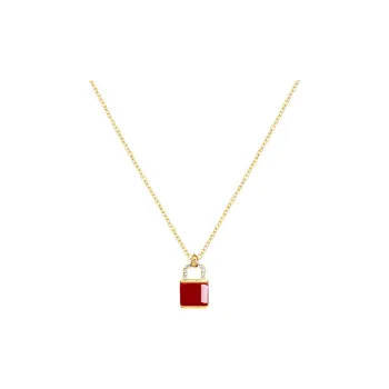 KEYS VIA Agate Jade Necklaces Women's