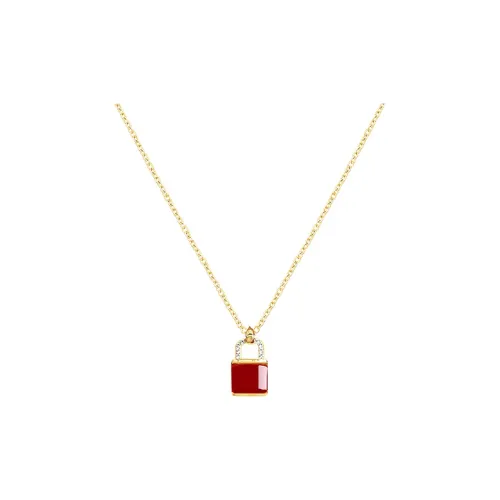 KEYS VIA Agate Jade Necklaces Women's