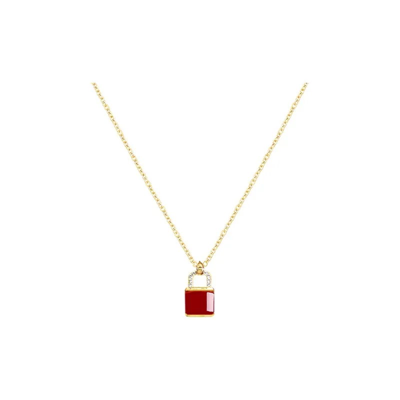 KEYS VIA Agate Jade Necklaces Women's-0