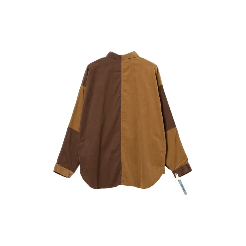 Beams PLUS Mountain Research / Sports Shirt Shirt Men's Brown-1