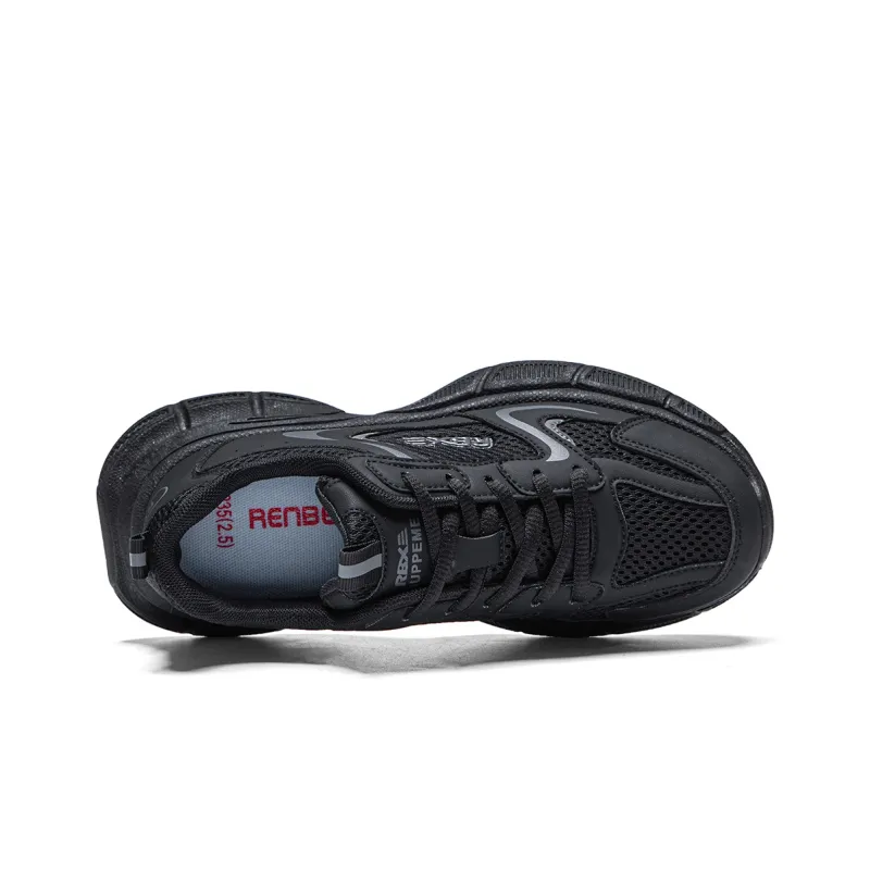 RENBEN Cushioning, Slip Resistant, Abrasion Resistant, Waterproof Low Top Chunky Sneakers Women's-24