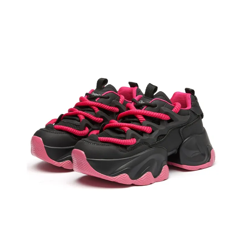 La Chapelle Height Increasing Lightweight Low-Top Chunky Sneakers Women's-11
