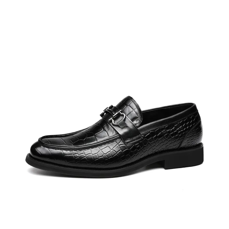 FAPAI Men's Casual Shoes Men Low Top Black-1