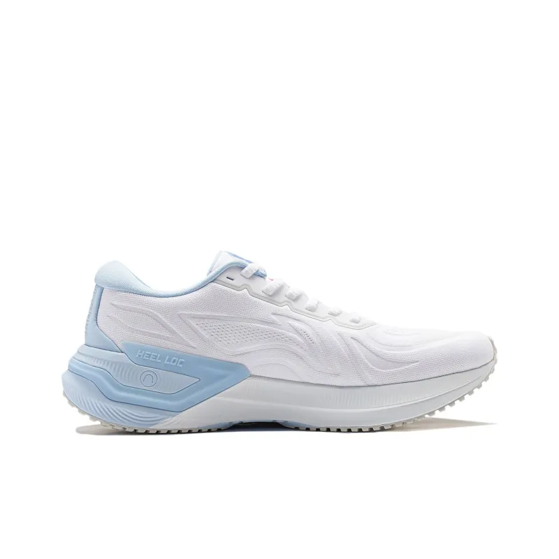 LiNing YueYing 3.0 Cushioned Wear-Resistant Breathable Low-Top Running Shoes Men's White Blue-1