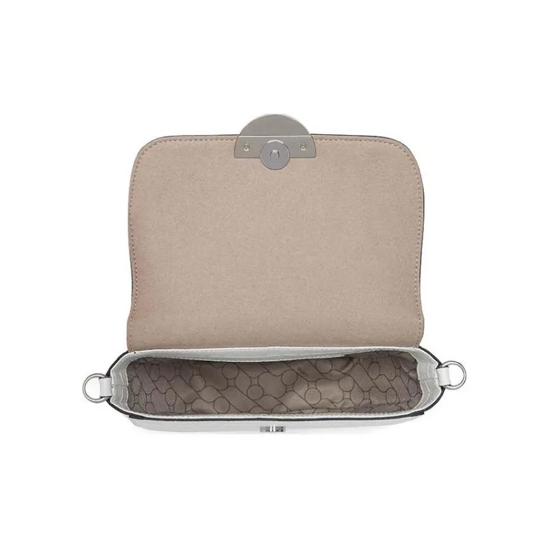 ORYANY Leather Saddle Bag Shoulder Bag Crossbody Bag Women's White-7