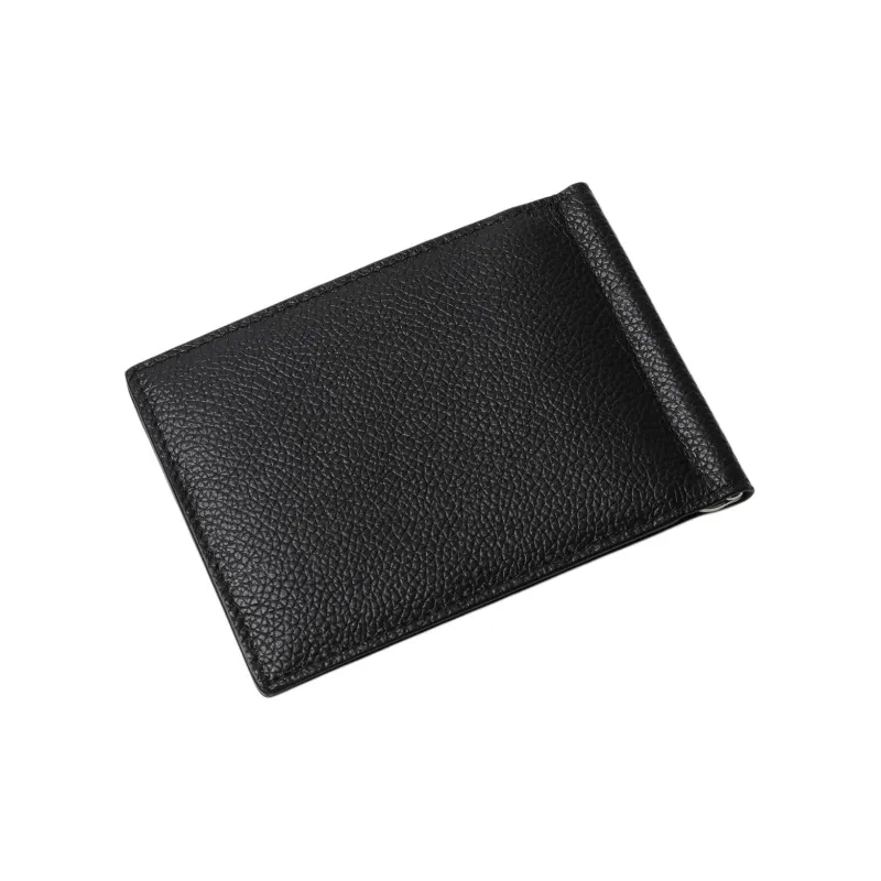 Balenciaga Cow Leather Wallet Men's Black-3