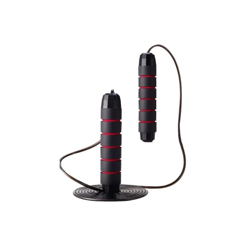 Ph.D. Research Casual Entertainment Non Countable Jump Ropes Adults Cord PVC Steel Wire 3m Black Red-2