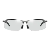 Gunmetal Frame with Color-Changing Lens
