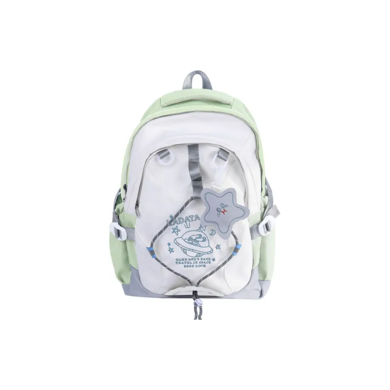 BALANG Nylon Handbag Backpack Regular Unisex White/Green/Blue-2
