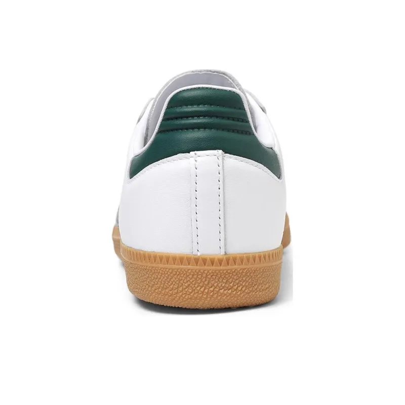 Adidas Samba OG White Collegiate Green Gum-4