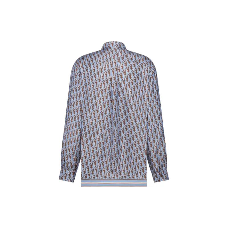 DIOR Oblique Long Sleeved Shirt-1