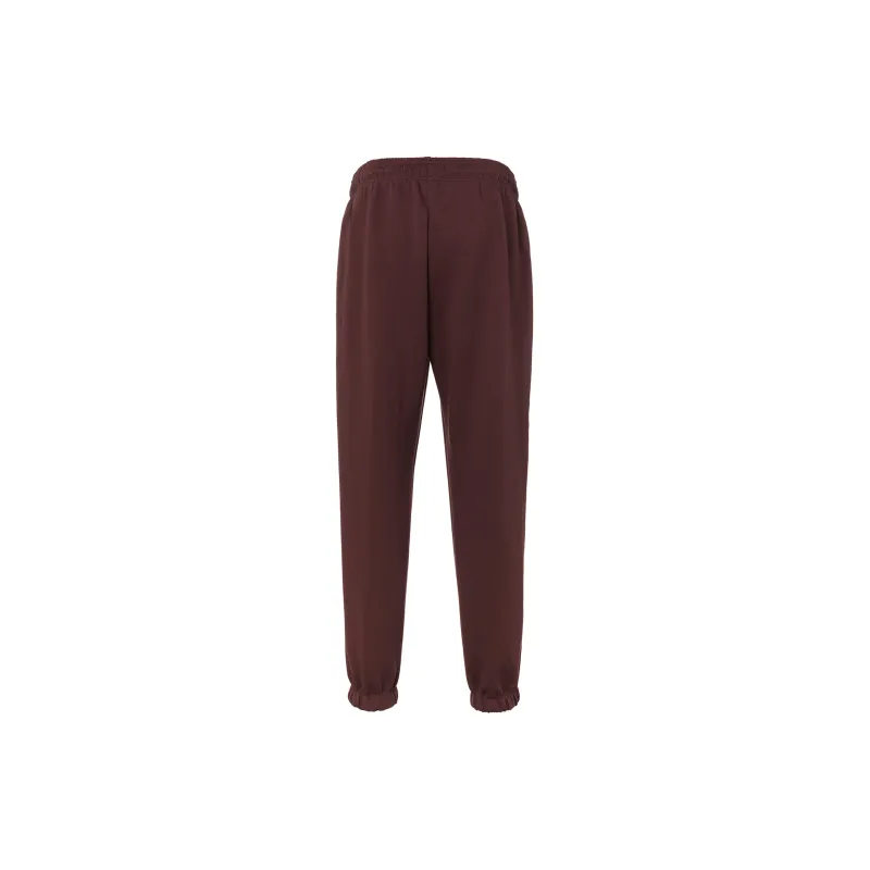 Nike Knitted Sports Pants Women's Burgundy-3