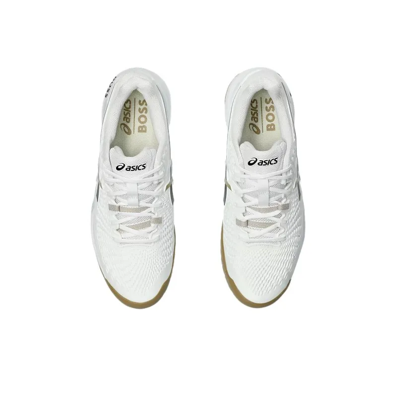 Asics Gel Resolution 9 'White Black Gum'-4