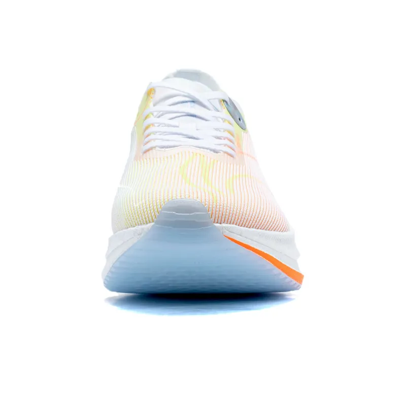 LINING Jueying 2 Essential Running Shoes Men Low Top Standard White/Neon Yellow Green-4