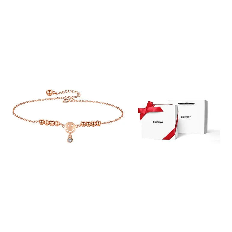 CHIEMOT 925 Sterling Silver Anklets Women's-5