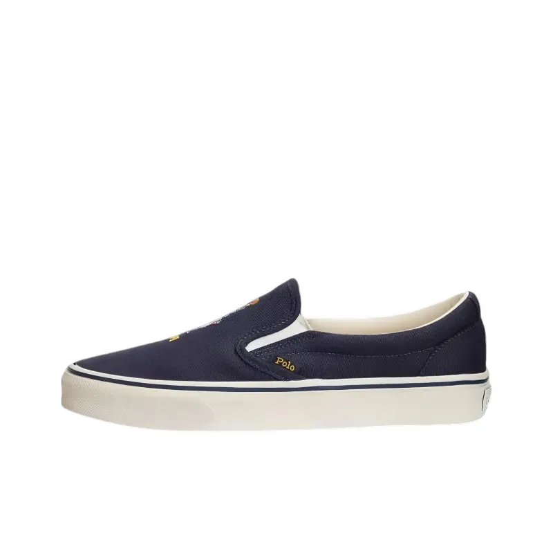 Polo Ralph Lauren Keaton Slip On Polo Bear Navy-0