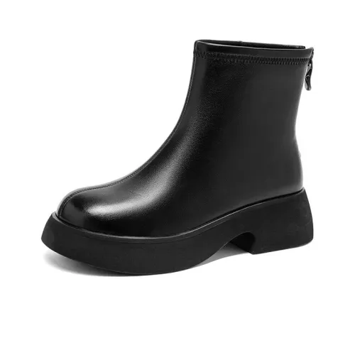 Satchi Ankle Boots Women's Black