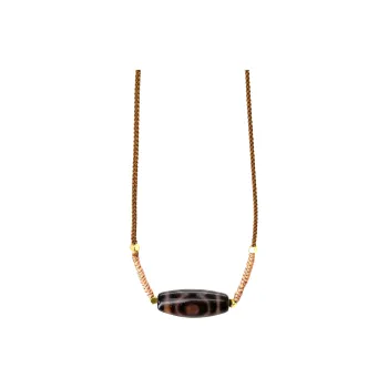 Mountains And Jade Seas Agate Jade Necklaces Unisex
