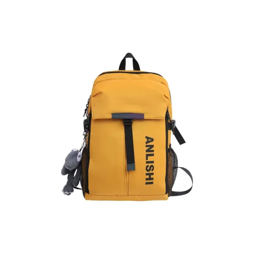 Deli Bear Oxford Sports & Fitness Training Bag Students Backpack Regular Unisex Yellow/Gray/Black/Purple