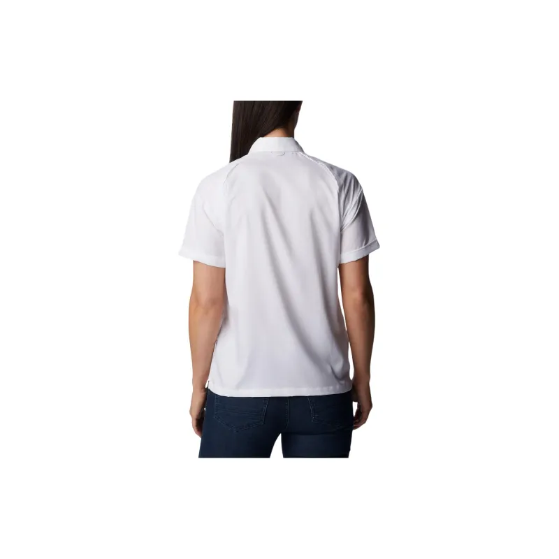Columbia Silver Ridge Shirts Women's White-1