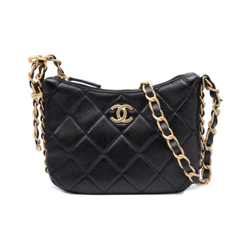 CHANEL Polished Lambskin Chihuahua Bag Crossbody Bag Shoulder Bag Women's Black