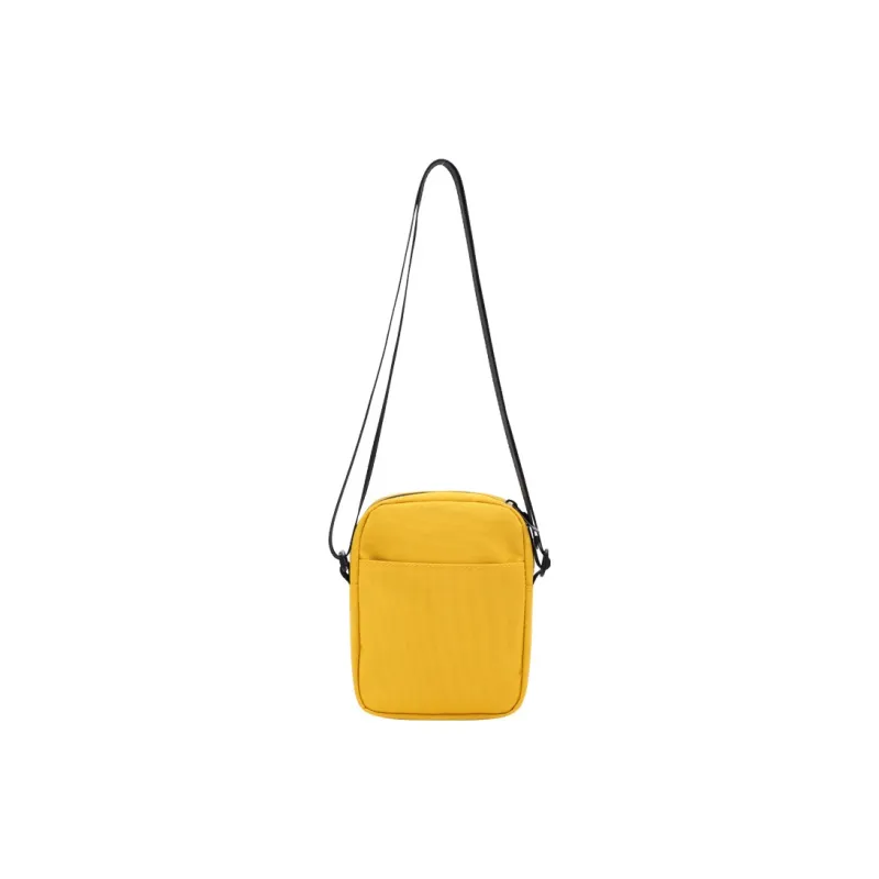 TINYAT Polyester Crossbody Bag With Cell Phone Pouch Shoulder Bag Regular Unisex Yellow Black-1