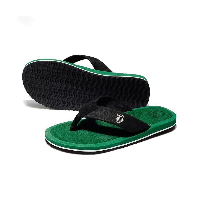 XMISTUO Rubber Sole Slip Resistant Abrasion Resistant Quiet Flip Flops Men's-28