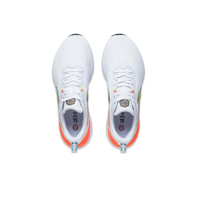 LiNing Red Hare 7 Cushioning, Slip Resistant, Lightweight Low Top Marathon Running Shoes Men's White-3