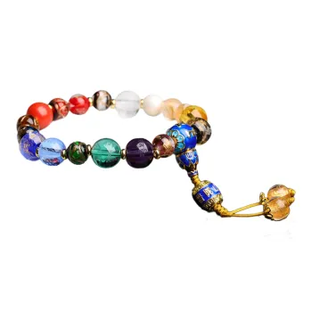 Artisan Lock Heart Jade Colored Glaze Jade Bracelets Unisex