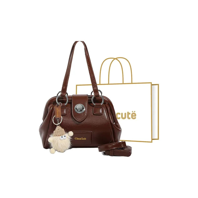 SUPERCUTE PU Doctor Bag Crossbody Bag Handbag Regular Women's White/Black/Coffee/Brown-13