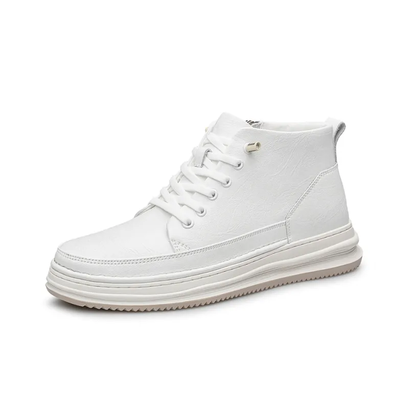 The Bull's House Slip-Resistant High-Top Skateboard Shoes Unisex-7