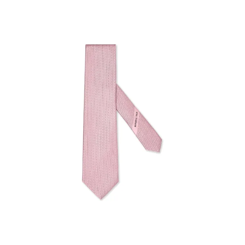 Ermenegildo Zegna Logo Embroidered Pointed Tip Tie-0