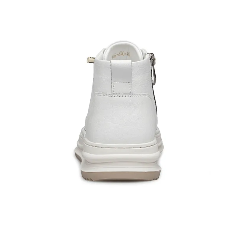 The Bull's House Slip-Resistant High-Top Skateboard Shoes Unisex-10