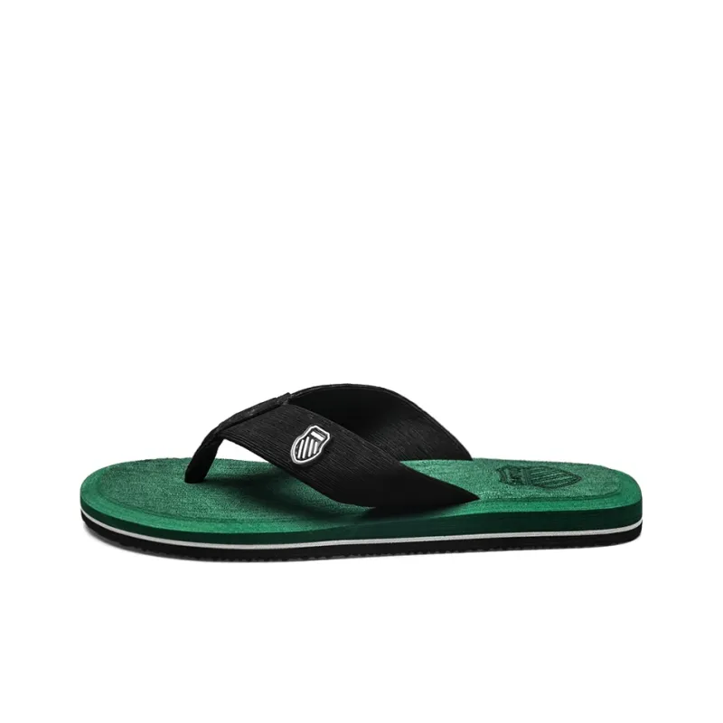 XMISTUO Rubber Sole Slip Resistant Abrasion Resistant Quiet Flip Flops Men's-27