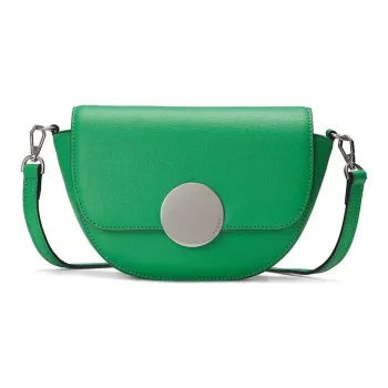 ORYANY Leather Saddle Bag Shoulder Bag Crossbody Bag Women's Kelly Green