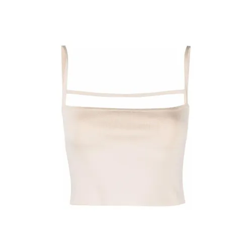 AGNONA Cropped Strappy Vest Top