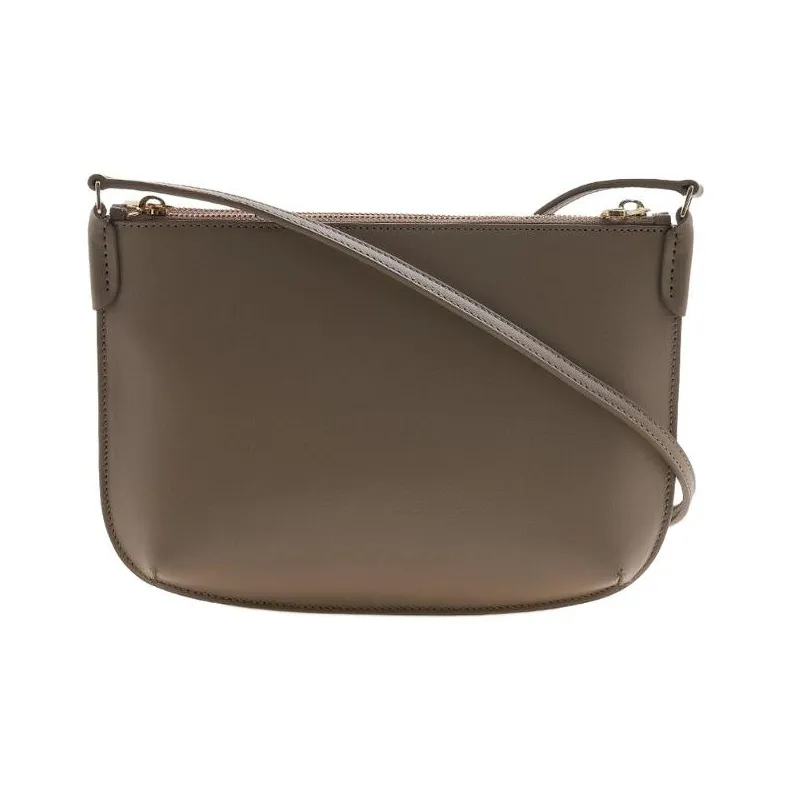 A.P.C Leather Crossbody Bag, Shoulder Bag Women's Greige-2