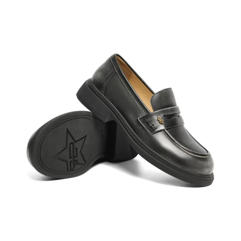 BELLE Loafers Women's Black/Brown-4